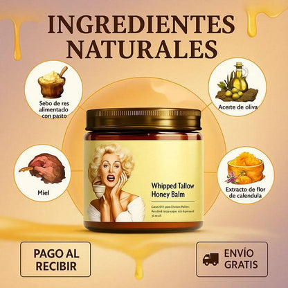 ✨ BÁLSAMO REJUVENECEDOR EVILGOODS™ – REVITALIZA TU PIEL CON RES SEBO Y MIEL DE MANUKA 100 % NATURALES 🍯