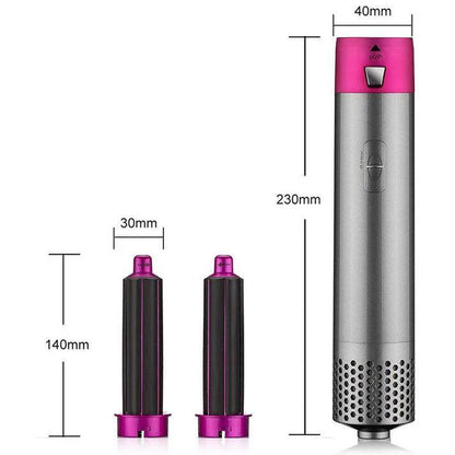 ✨ SECADOR CEPILLO 5 EN 1: PEINADO DE SALÓN EN SEGUNDOS + ¡REGALO SECRETO! 😍