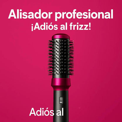 ✨ SECADOR CEPILLO 5 EN 1: PEINADO DE SALÓN EN SEGUNDOS + ¡REGALO SECRETO! 😍