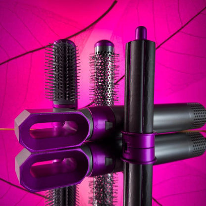 ✨ SECADOR CEPILLO 5 EN 1: PEINADO DE SALÓN EN SEGUNDOS + ¡REGALO SECRETO! 😍