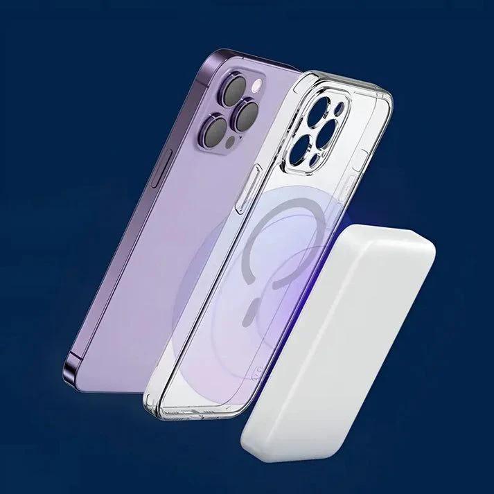 🔋 BANCO DE ENERGÍA MAGSAFE 5000 MAH – CARGA INSTANTÁNEA POR INDUCCIÓN Y USB. ¡AÑÁDELO PARA BATERÍAS BAJAS! ¡60% DE DESCUENTO HOY!