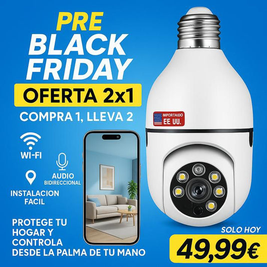 2x1 CamSafe360™ – La revolución en vigilancia casera 🔥