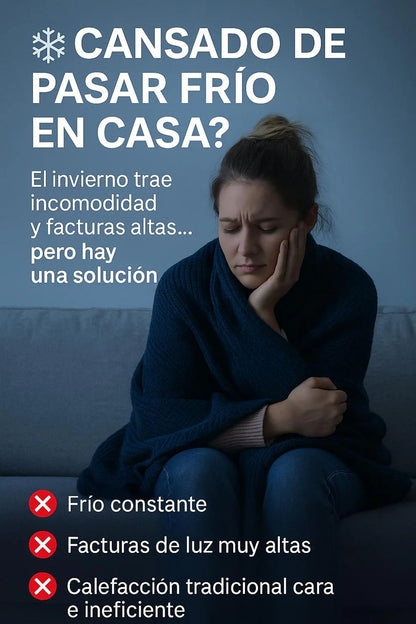 CALENTADOR PORTÁTIL MAX -50% SOLO HOY APROVECHA + Calor instantáneo sin gastar de más 🔥