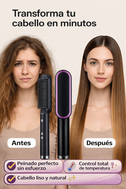 Cepillo Alisador Pelo, solo hoy 40% de descuento 🔥