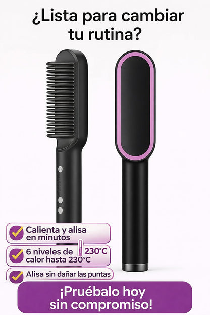 Cepillo Alisador Pelo, solo hoy 40% de descuento 🔥