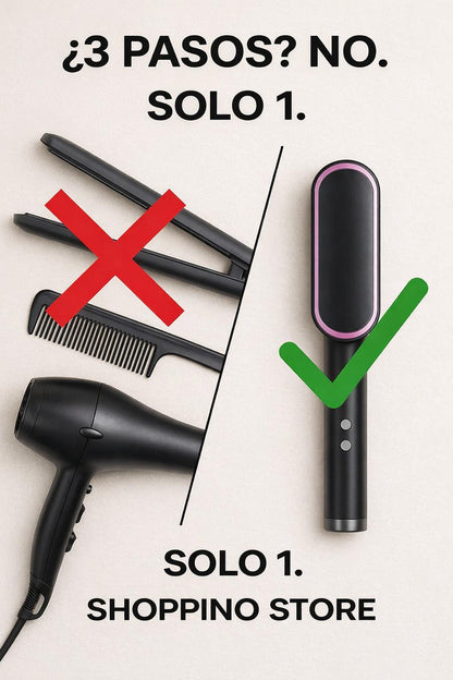 Cepillo Alisador Pelo, solo hoy 40% de descuento 🔥